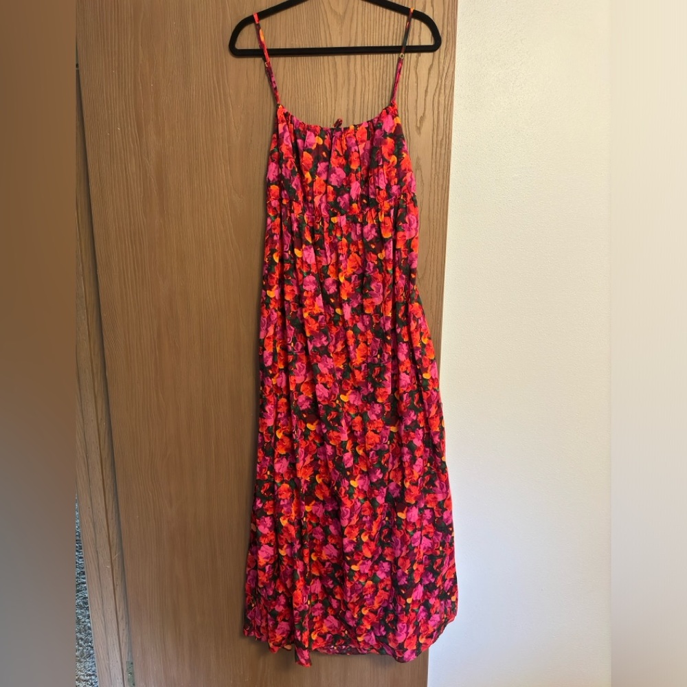 Empire Waist cotton voile dress